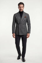 Liam | Double-breasted Peak Lapel Blazer