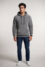 Liam | Modern Fit Plush Hoodie with Kangaroo Pocket