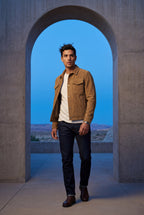 Liam | Structured Trucker Jacket with Button Closure