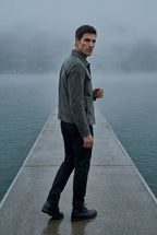 Liam | Structured Trucker Jacket with Button Closure