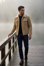 Liam | Structured Trucker Jacket with Collar