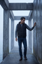 Liam | Quilted Puffer Vest with -lined Collar