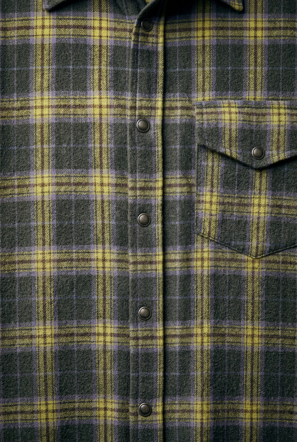 Lisa | Relaxed Fit Checked Button-down Shirt with Curved Hem