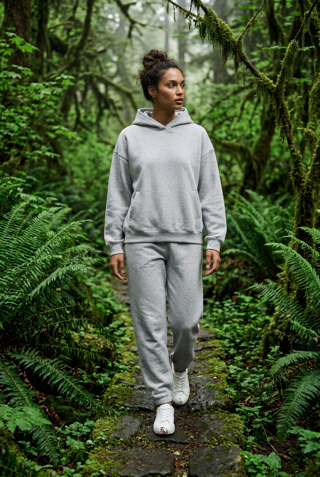 Lia | Relaxed Fit Hoodie and Jogger Matching Set