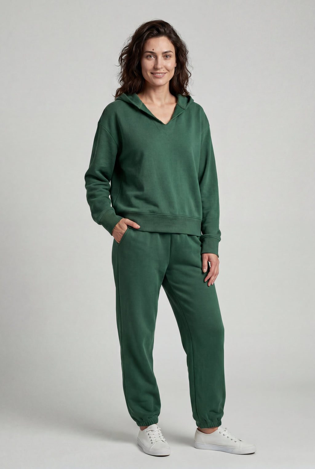 Lia | Relaxed Fit Hoodie and Jogger Matching Set
