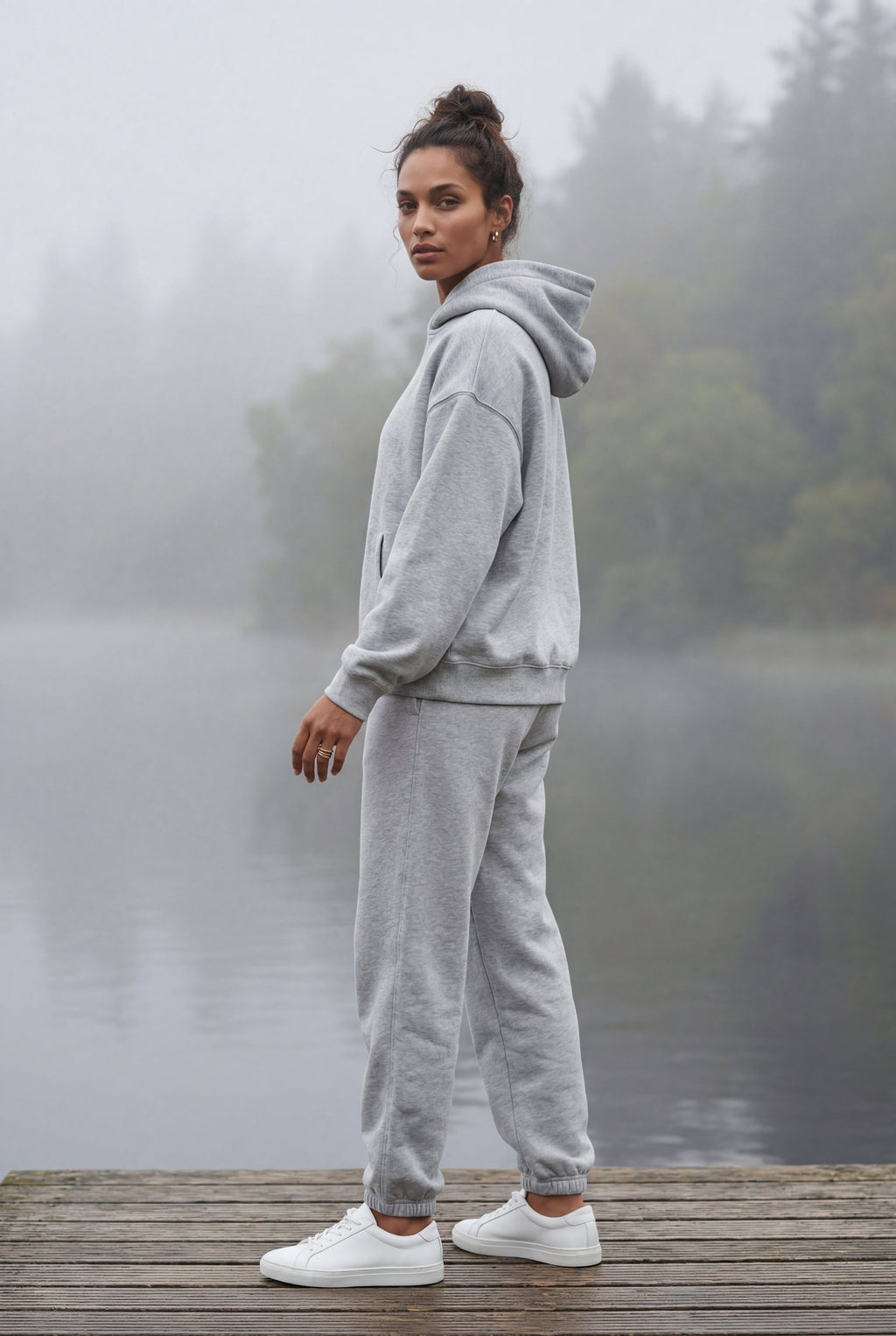 Lia | Relaxed Fit Hoodie and Jogger Matching Set