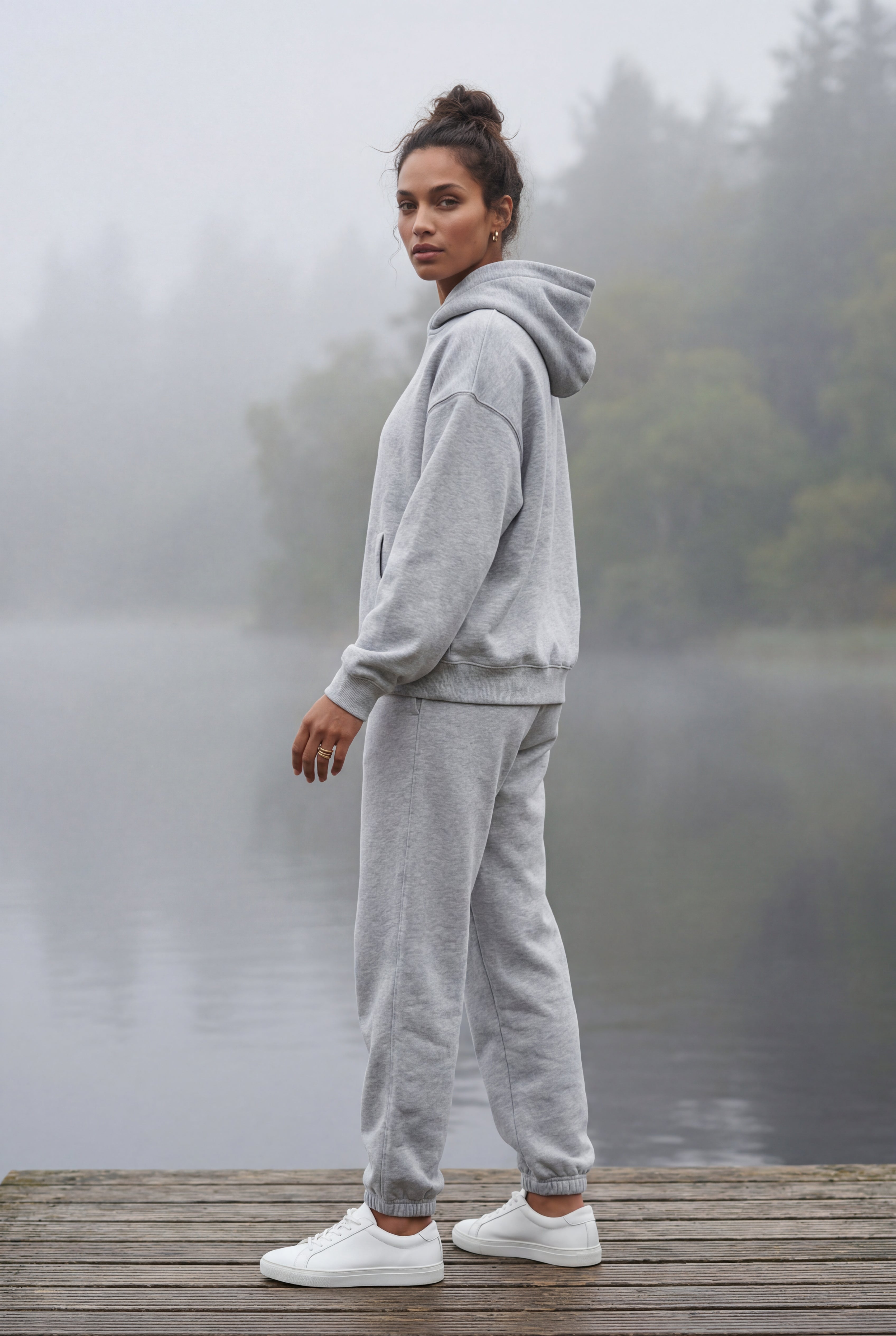 Lia | Relaxed Fit Hoodie and Jogger Matching Set