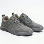 Liam | Minimalist Slip-On Lace-Up Sneakers with Cushioned Sole