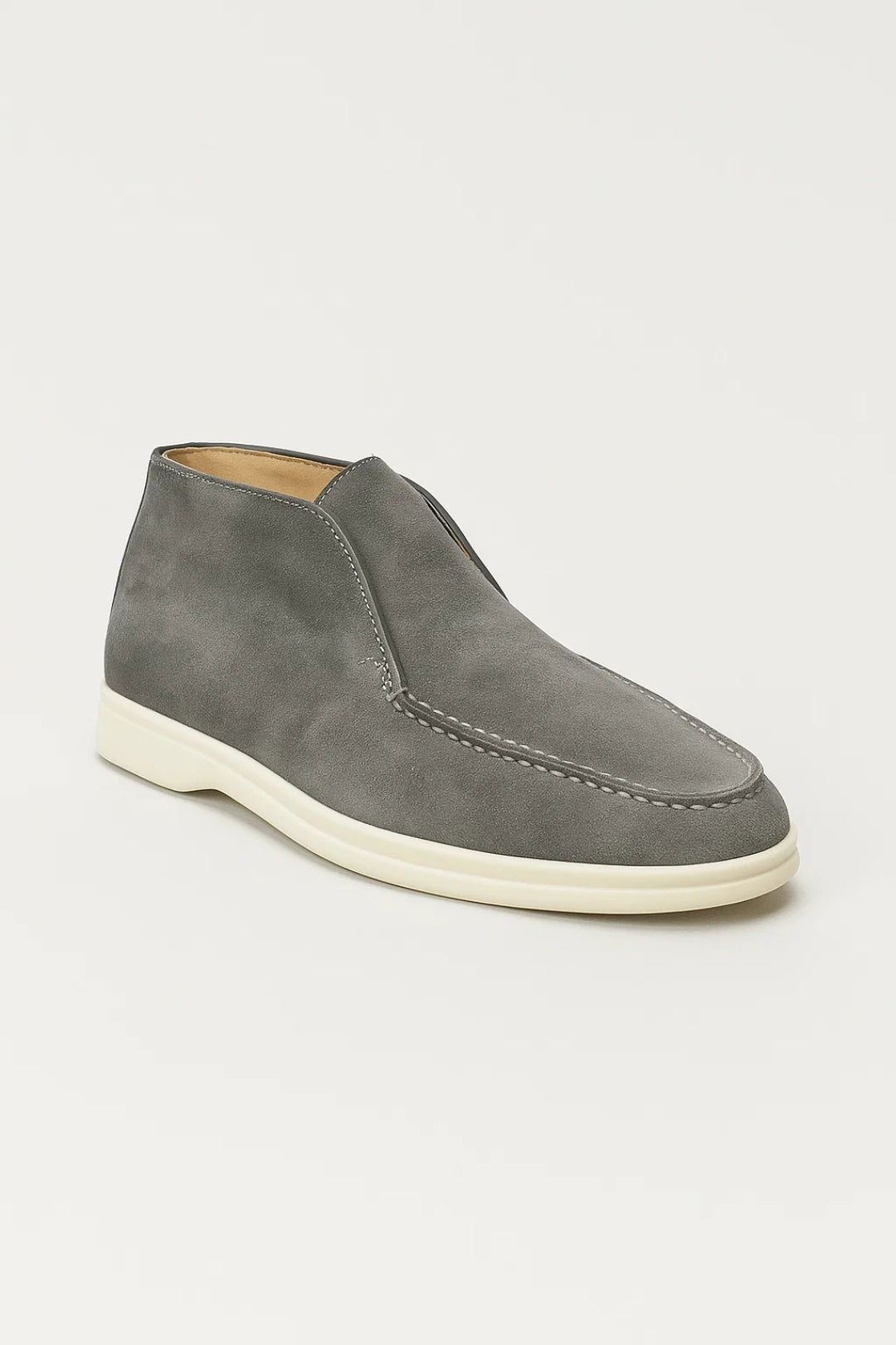 Liam | Mid-top Slip-on Loafer with Moccasin Stitching