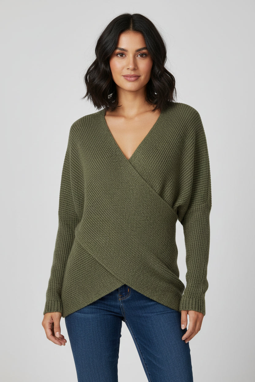Heidy - Cross-Over Sweater