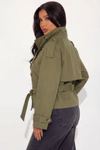 Elcevi | Women's Trenchcoat with Button Closure