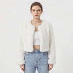 Lia | Women's Short Cardigan Fur Coat