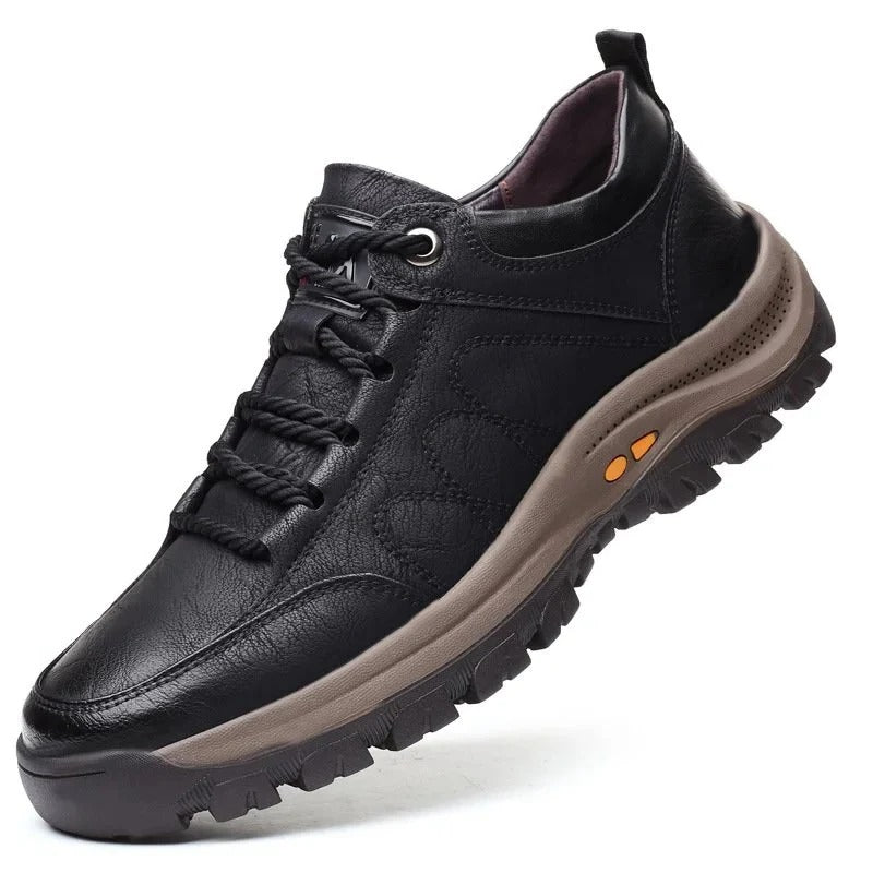 Kian | Men's Waterproof Leather Shoes - Smooth Walk