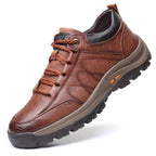 Kian | Men's Waterproof Leather Shoes - Smooth Walk