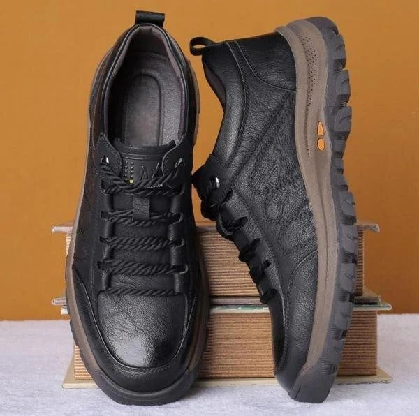 Kian | Men's Waterproof Leather Shoes - Smooth Walk