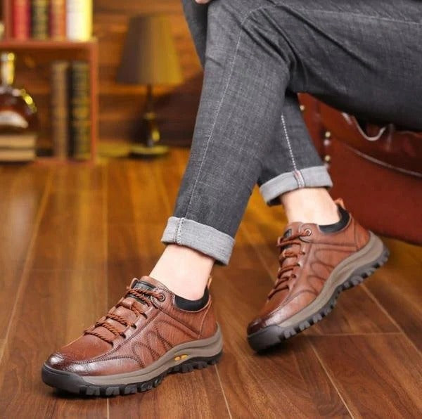 Kian | Men's Waterproof Leather Shoes - Smooth Walk