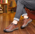 Kian | Men's Waterproof Leather Shoes - Smooth Walk