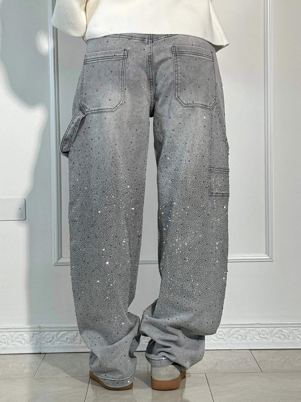 Alouissa | All Season – Vintage Denimfeel – Crystal Straight Jeans