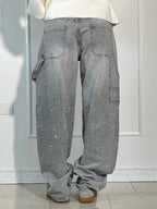Alouissa | All Season – Vintage Denimfeel – Crystal Straight Jeans