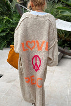 Lisa | Peace Stylish Cardigan