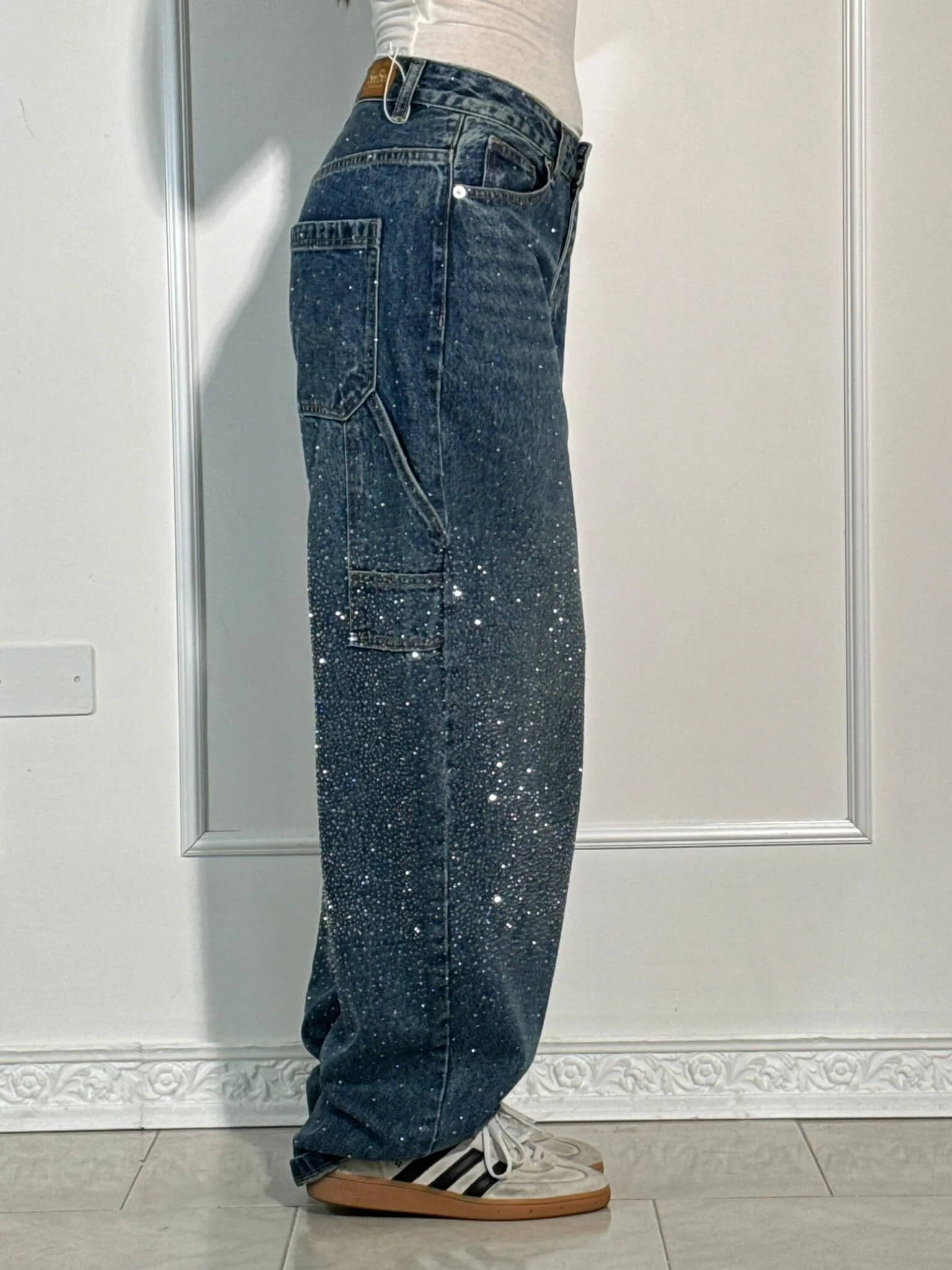 Alouissa | All Season – Vintage Denimfeel – Crystal Straight Jeans