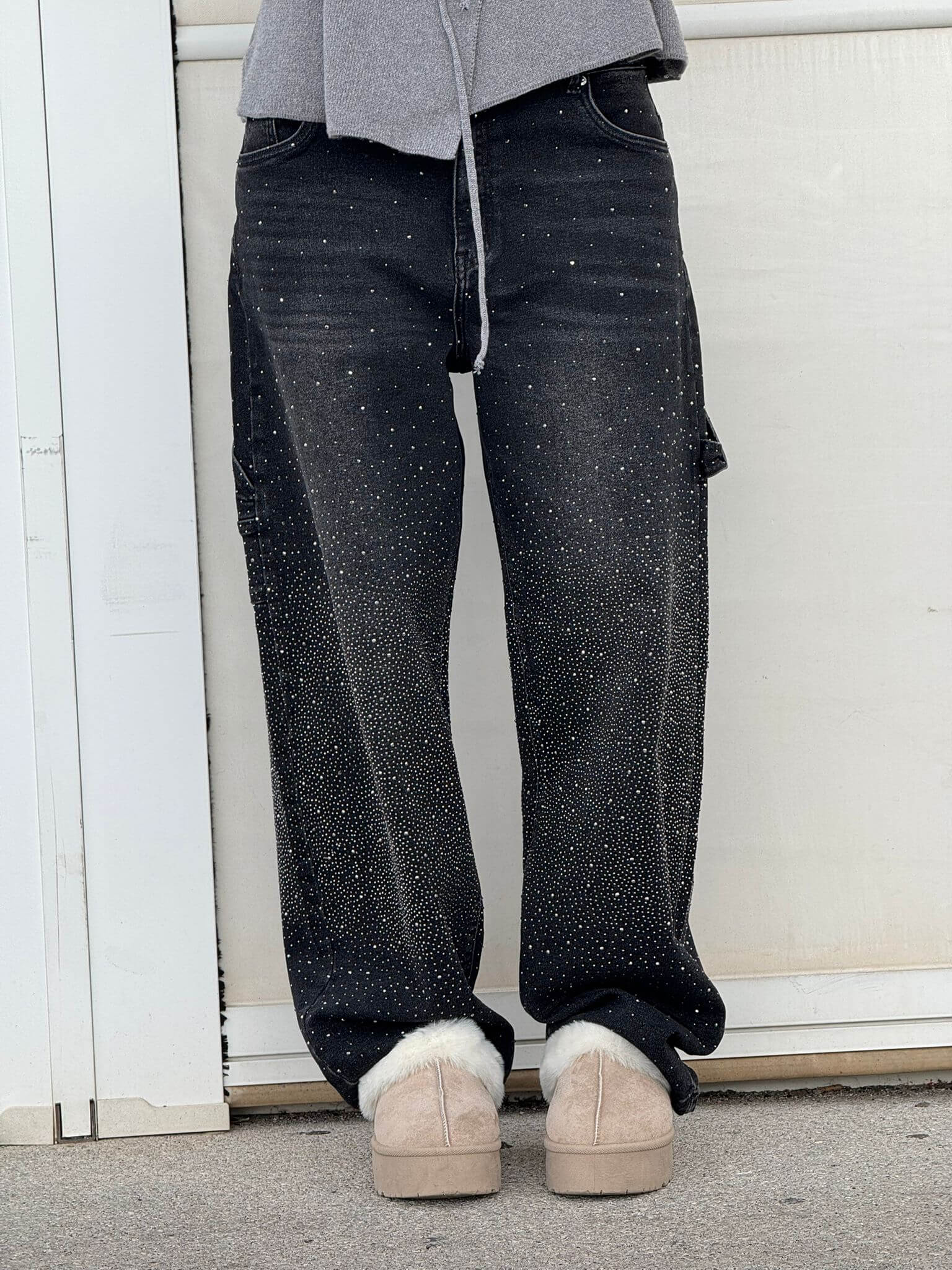 Alouissa | All Season – Vintage Denimfeel – Crystal Straight Jeans
