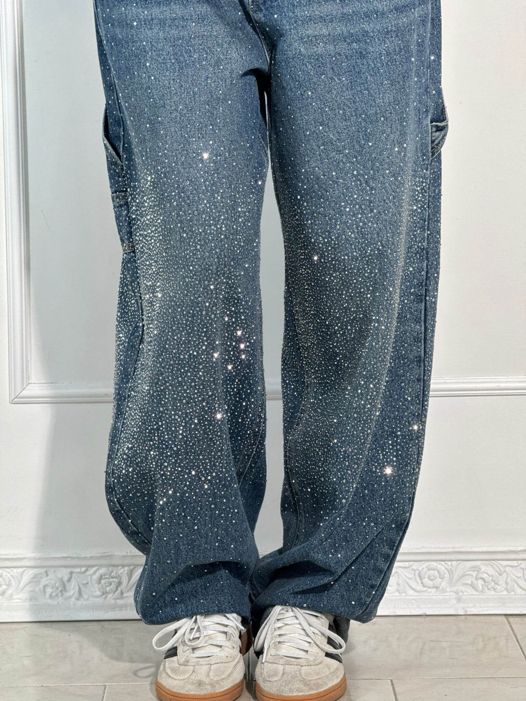 Alouissa | All Season – Vintage Denimfeel – Crystal Straight Jeans