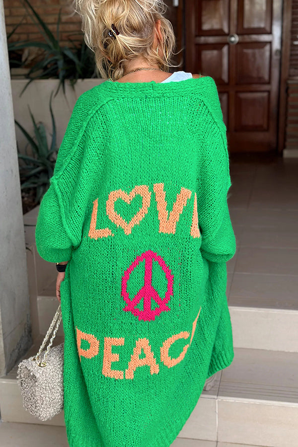 Lisa | Peace Stylish Cardigan
