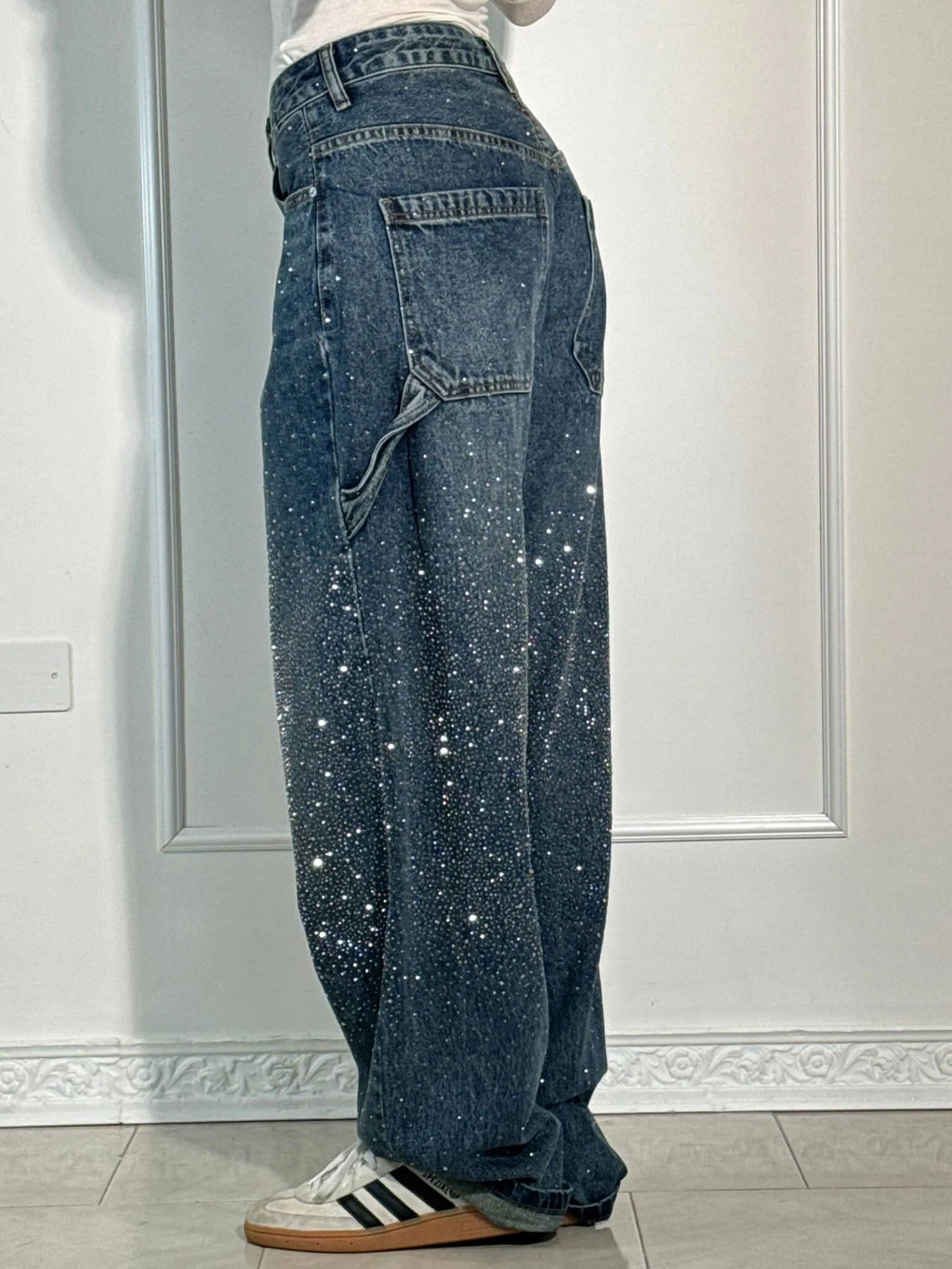 Alouissa | All Season – Vintage Denimfeel – Crystal Straight Jeans