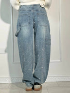 Alouissa | All Season – Vintage Denimfeel – Crystal Straight Jeans