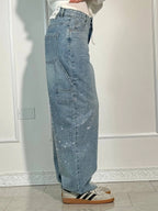 Alouissa | All Season – Vintage Denimfeel – Crystal Straight Jeans