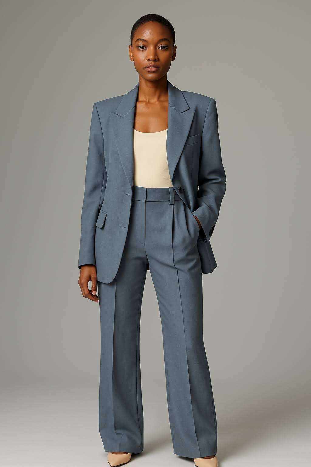 Women's 2-Piece Suit - Blazer and Pants Set