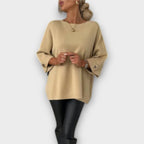 The Isabella Mary - Elegant Knit Blouse