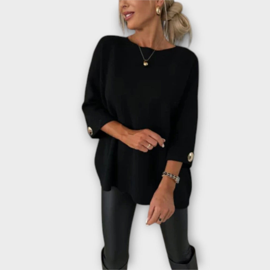 The Isabella Mary - Elegant Knit Blouse