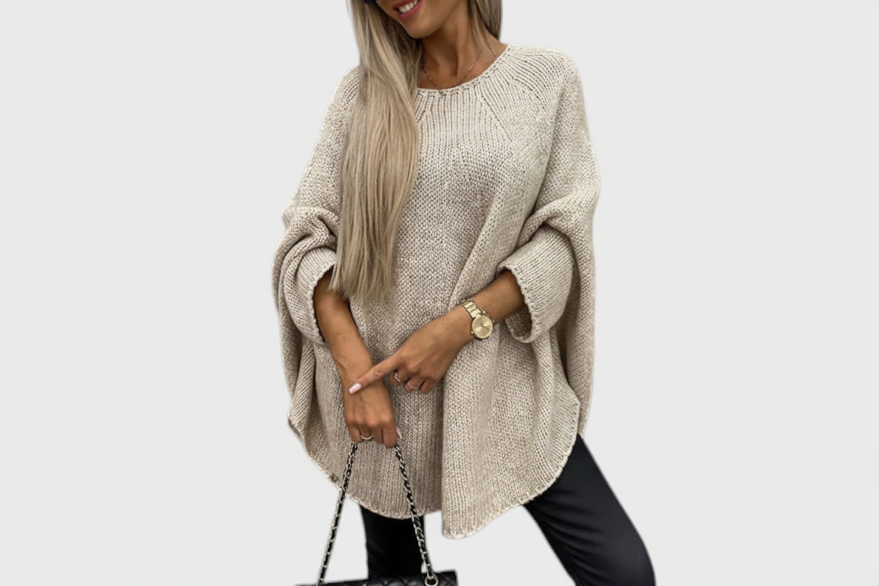 Isabella Maria - Stylish Round Neck Pullover