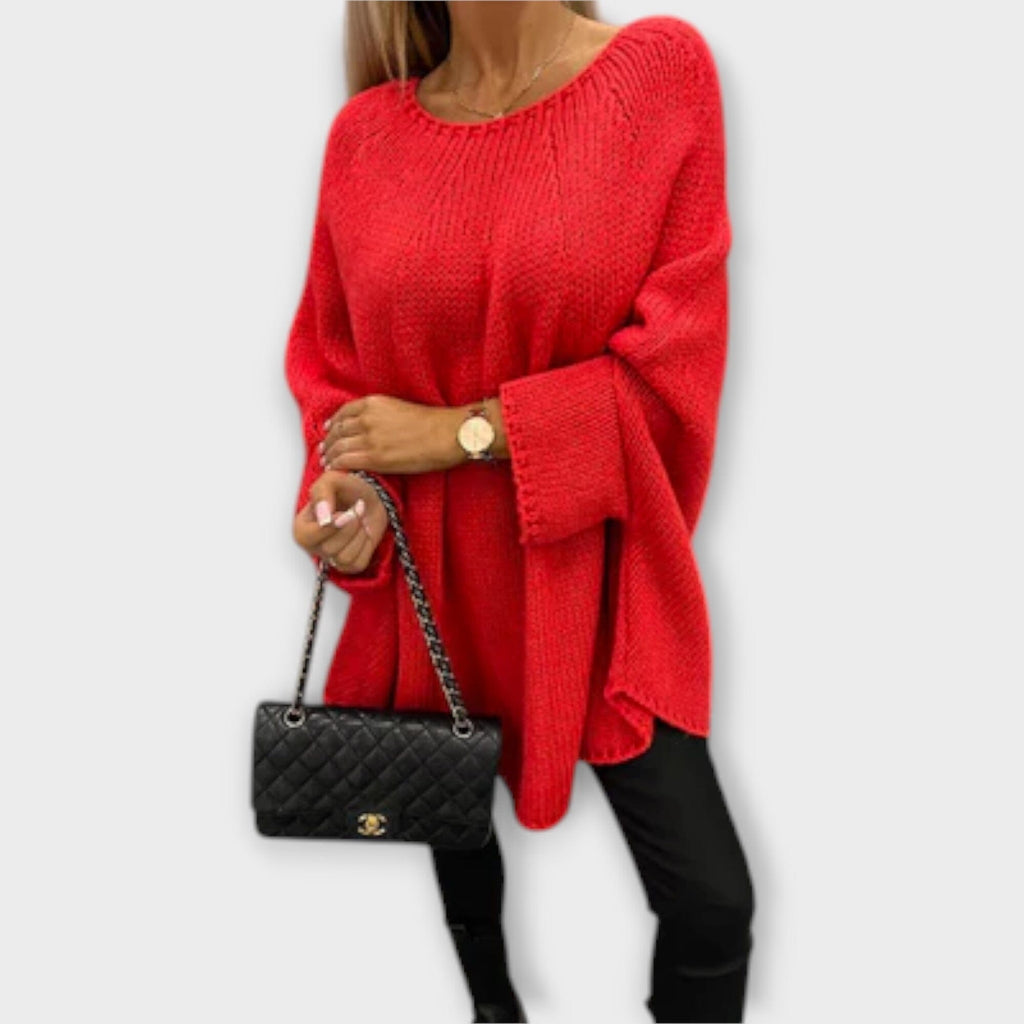Isabella Maria - Stylish Round Neck Pullover