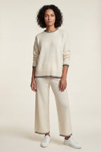 Lisa | Contrast Trim Relaxed Lounge Set