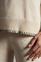 Lisa | Contrast Trim Relaxed Lounge Set
