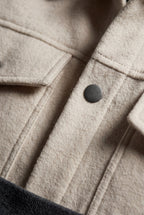 Liam | Men's Structured Snap Front Classic Trucker Jacket