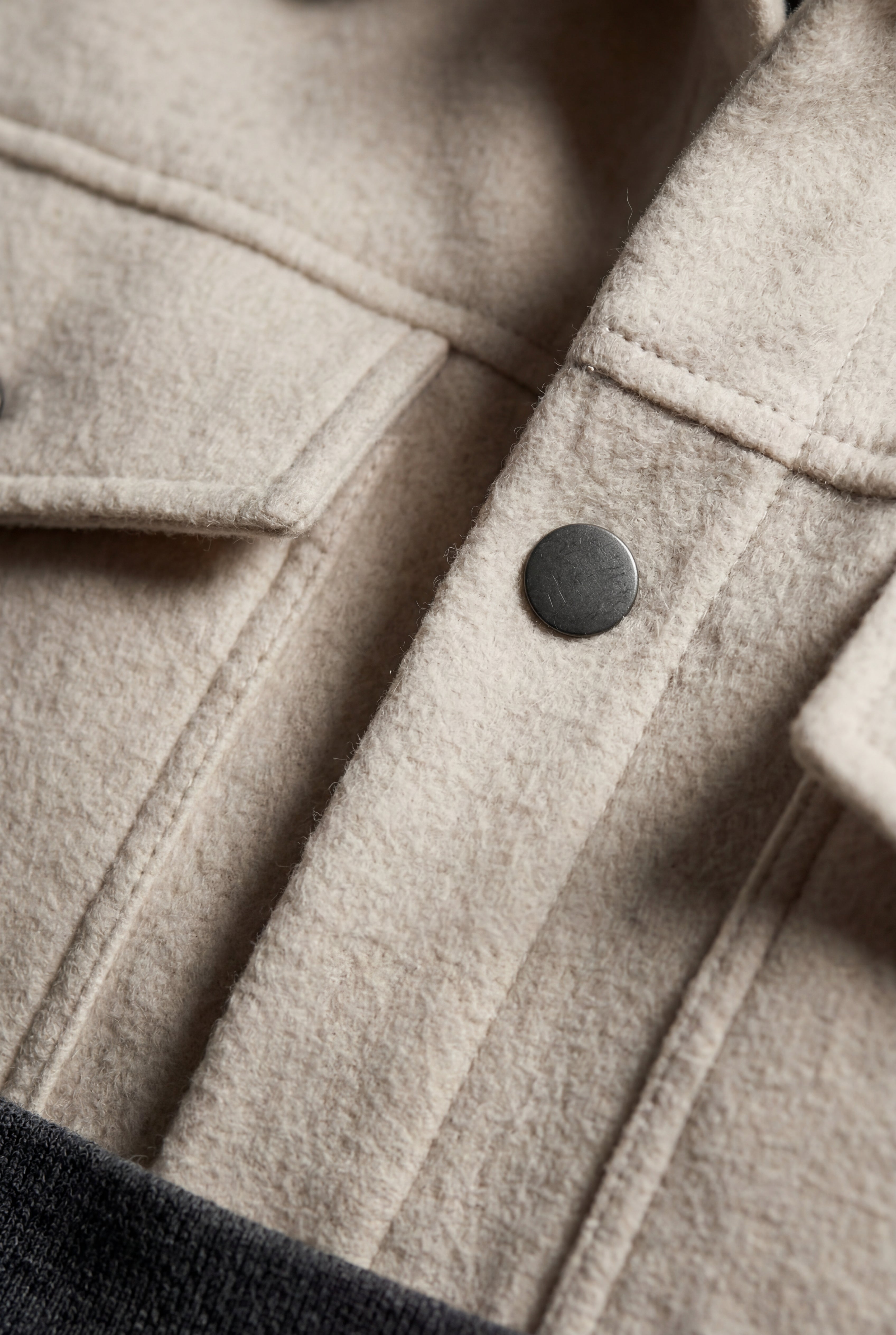 Liam | Men's Structured Snap Front Classic Trucker Jacket