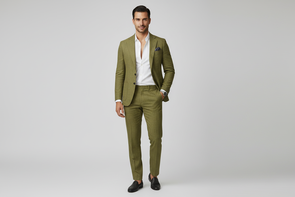 Gabriel — Men’s Casual Slim‑Fit Suit