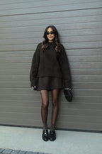 Larissa — Autumn-Knit Two-Piece Set
