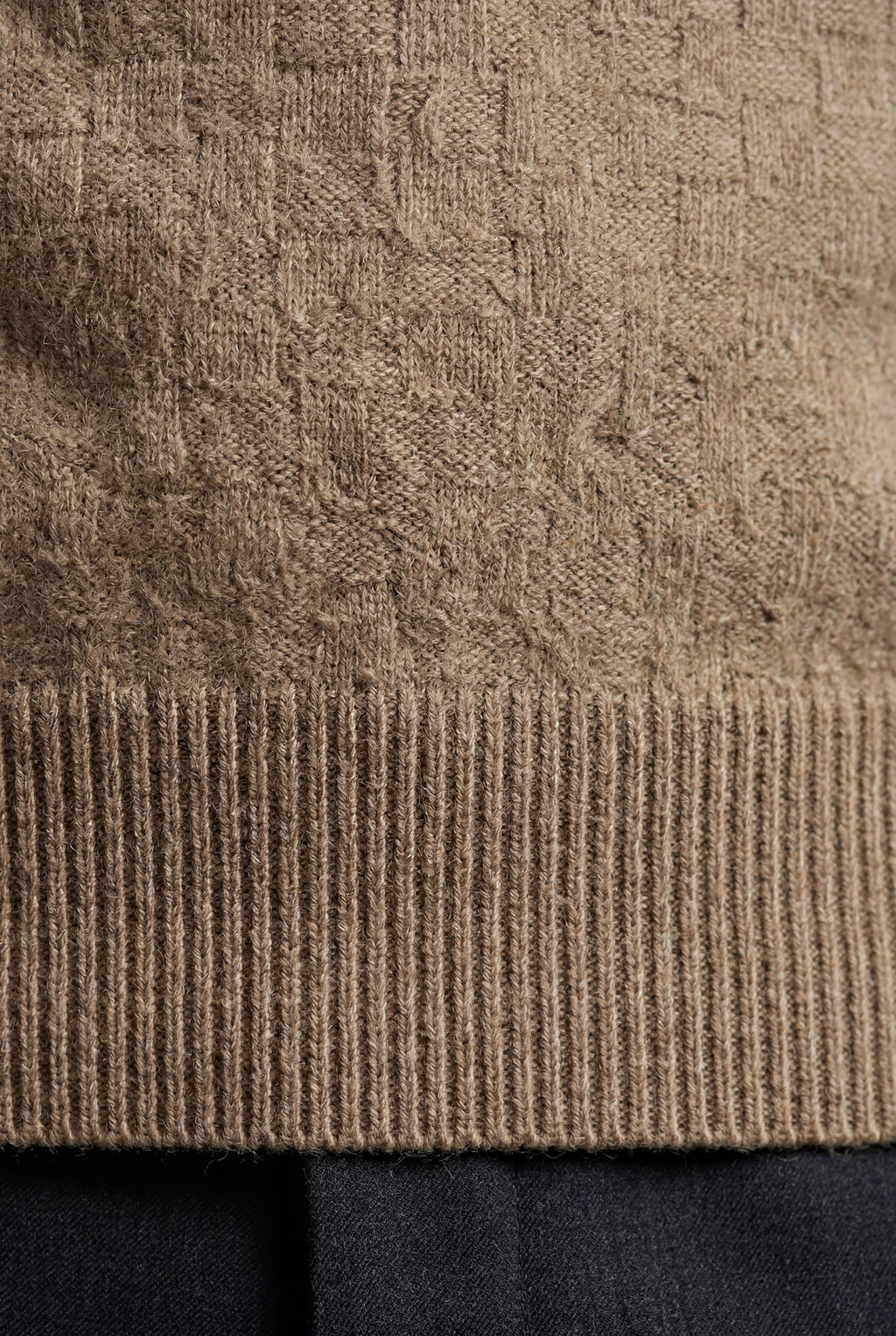 Liam | Classic V-neck Sweater Vest with Ribbed Hem