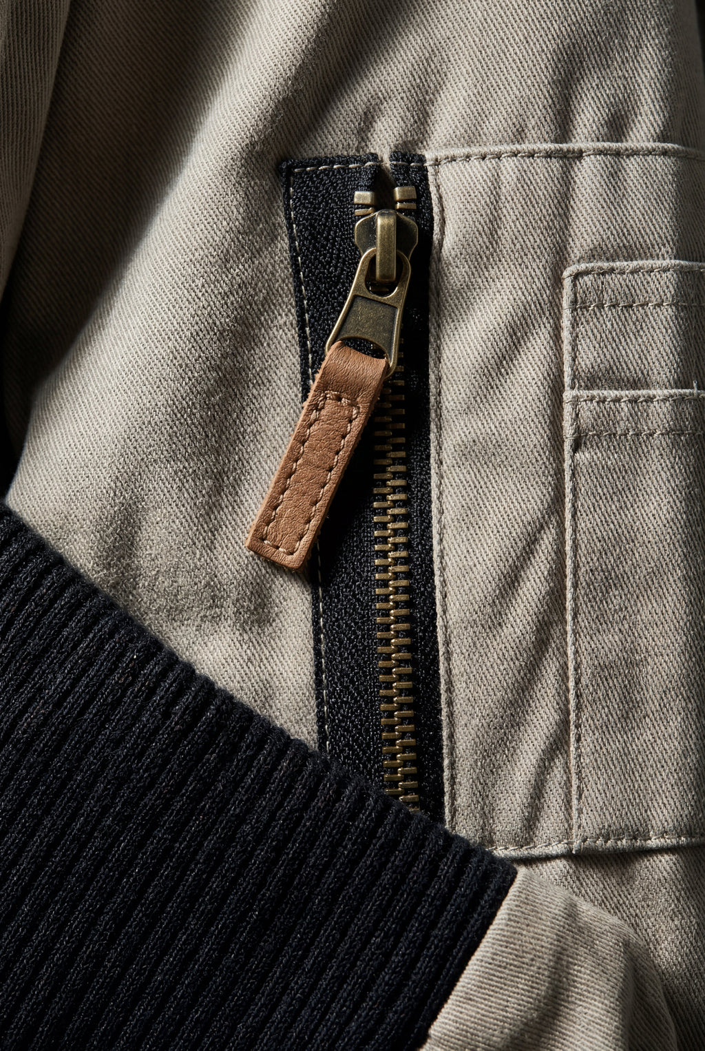 Liam | Contrast Lined Hooded Bomber Jacket