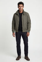 Liam | Men's Faux Collar Classic Bomber Jacket