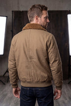 Liam | Men's Faux Collar Classic Bomber Jacket