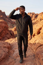Liam | Men's Faux Collar Classic Bomber Jacket