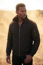 Liam | Men's Faux Collar Classic Bomber Jacket