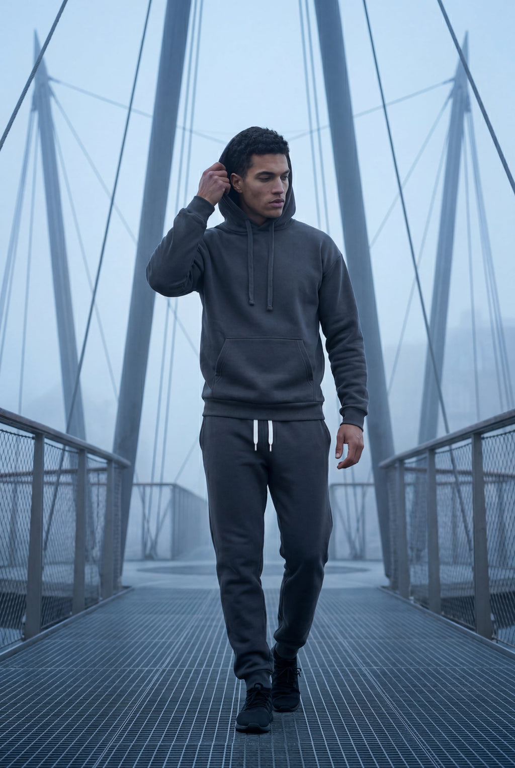Liam | Men's Relaxed Pullover Hoodie and Jogger Set