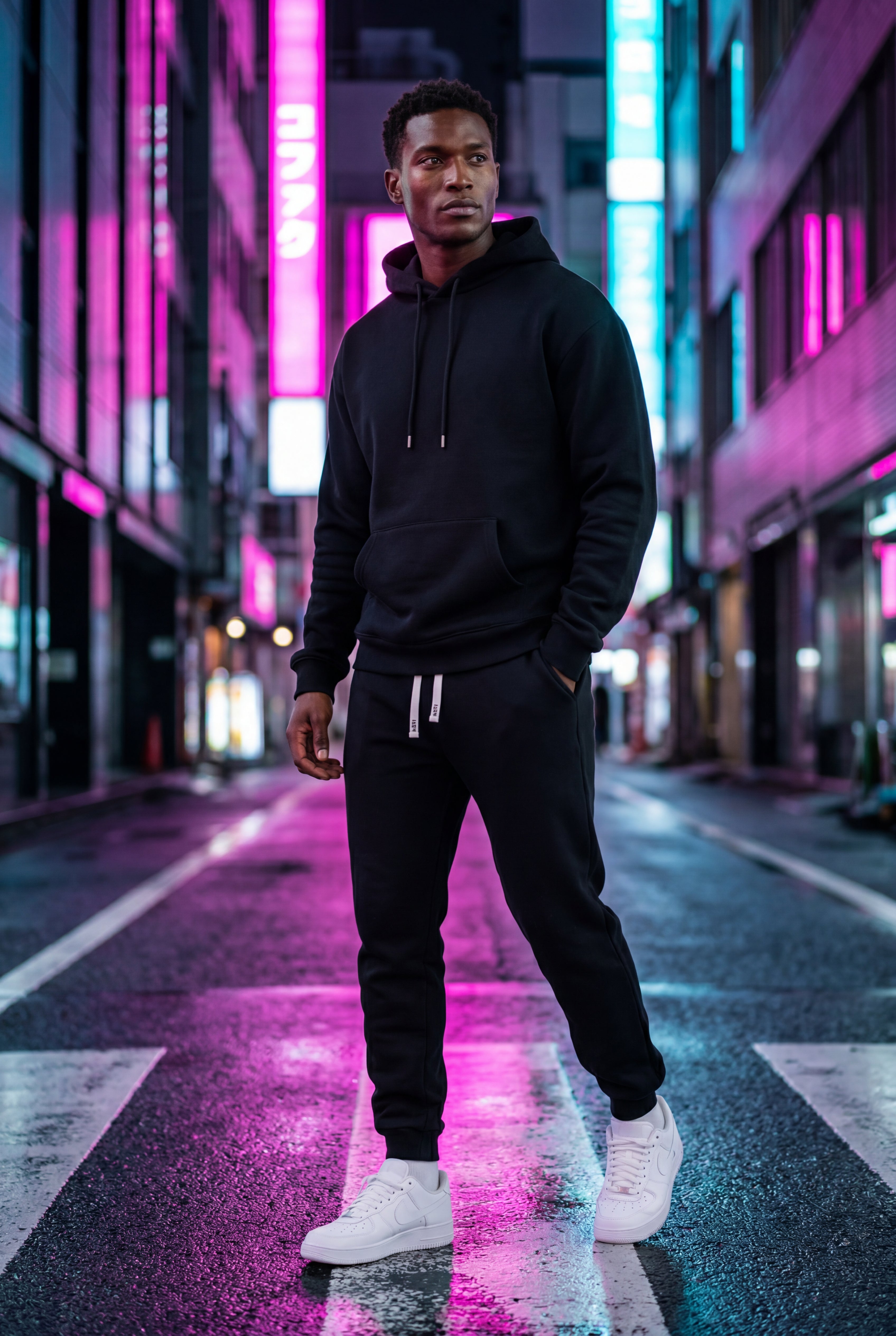 Liam | Men's Relaxed Pullover Hoodie and Jogger Set